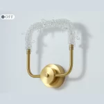 Crystal Cluster Ring Wall Lamp - Image 14