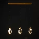 Crystal Rock Pendant Lighting - Image 3