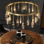 Sphetic Quartz Chandelier - Image 6