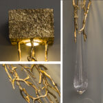 Organic Moonstone Wall Lamp - Image 8