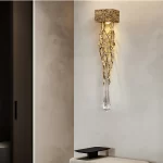 Organic Moonstone Wall Lamp - Image 3
