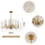 Ramsons Bud Chandelier - Image 9