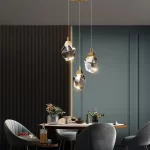 Crystal Rock Pendant Lighting - Image 7