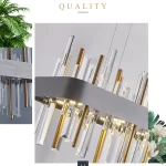 Crystal Minerals Chandelier - Image 13