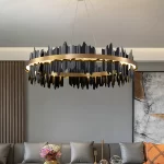 Obsidian Wave Chandelier - Image 16