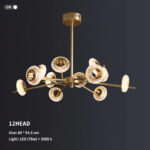 Crystal Rings Pendant Light - Image 2