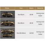 Obsidian Wave Chandelier - Image 21