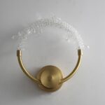 Crystal Cluster Ring Wall Lamp - Image 5