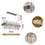 Crystal Minerals Chandelier - Image 12