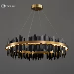 Obsidian Wave Chandelier - Image 2