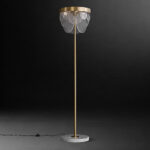 Opal Veneer Floor Lamp - Image 3