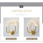 Crystal Cluster Ring Wall Lamp - Image 18