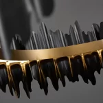 Obsidian Wave Chandelier - Image 12