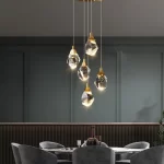 Crystal Rock Pendant Lighting - Image 2