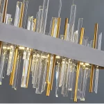 Crystal Minerals Chandelier - Image 8