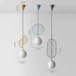 Macaron Leaf Chandelier - Image 3