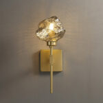 Brass Stone Wall Lamp - Image 9