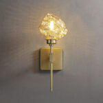 Brass Stone Wall Lamp - Image 8