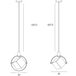 Comet Argent Light Pendant - Image 10