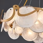 Opal Veneer Chandelier - Image 10