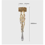 Organic Moonstone Wall Lamp - Image 10