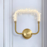 Crystal Cluster Ring Wall Lamp - Image 7