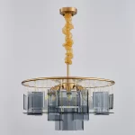 Asscher Quartz Chandelier - Image 2