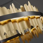 Obsidian Wave Chandelier - Image 17