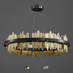 Obsidian Wave Chandelier - Image 3
