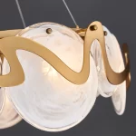 Opal Veneer Chandelier - Image 11