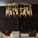 Sphetic Quartz Chandelier - Image 8