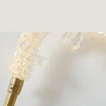Crystal Cluster Ring Wall Lamp - Image 15