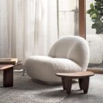 Bohemian Comfort: Rattan Accent Chair with Woven Backrest - Image 2