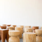 Elegant Essentials Tree Stump Stool Table - Image 10