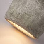 Rugged Charm: Textured Stone Pendant Lamp with Natural Finish - Image 12