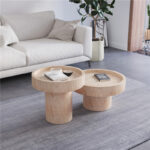 Sculpt Solid Wood Table - Image 2