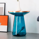 Gold Bell Glass Table - Image 17