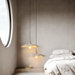 Rustic Elegance: Wabi-Sabi Rattan Pendant Light with Organic Texture  Description: - Image 10
