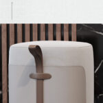 Fabric Low Stool Ottomans - Image 8