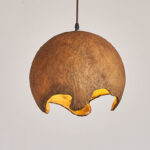 Adjustable Industrial Pendant Light with Metal Cage - Image 7