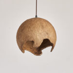 Adjustable Industrial Pendant Light with Metal Cage - Image 8