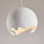 Adjustable Industrial Pendant Light with Metal Cage - Image 5