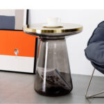 Gold Bell Glass Table - Image 22