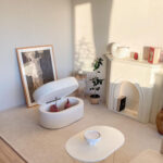 Multifunctional Marvel: Round Tufted Storage Ottoman - Image 7