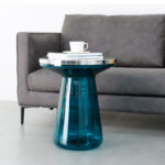 Gold Bell Glass Table - Image 9