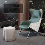 Fabric Low Stool Ottomans - Image 2