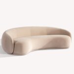 Modern Comfort with the Serene Slope Sofa