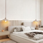 Rustic Elegance: Wabi-Sabi Rattan Pendant Light with Organic Texture  Description: - Image 9