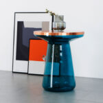 Gold Bell Glass Table - Image 14