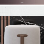 Fabric Low Stool Ottomans - Image 7